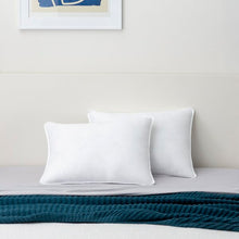Load image into Gallery viewer, 30&#39;&#39; W Queen Polyester/Polyfill Medium Support Pillow (Set of 2)
