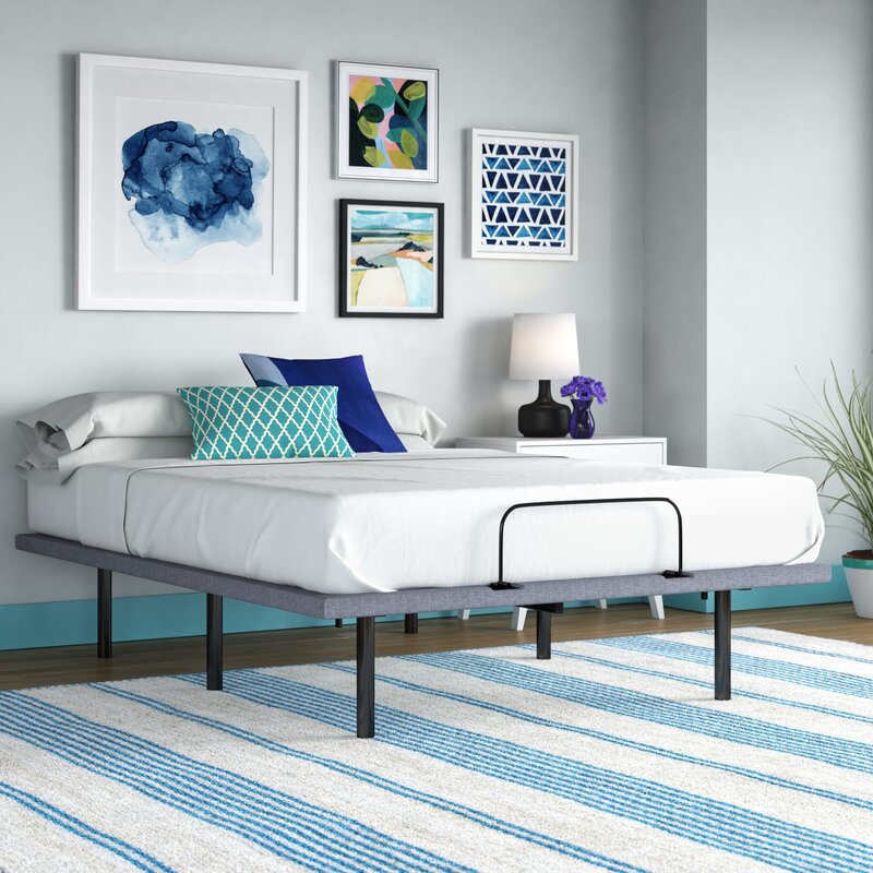 Wayfair Sleep Massaging Zero Gravity Adjustable Bed with Wireless Remote 4237RR