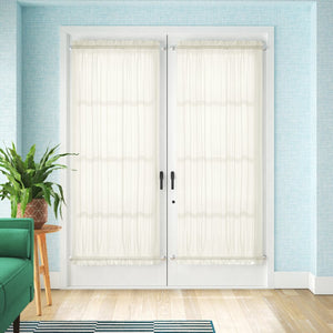 Wayfair basics Basics Solid Sheer Thermal Rod Pocket Single Curtain Panel 59 x 95 (2 panels) MRM/GL3465