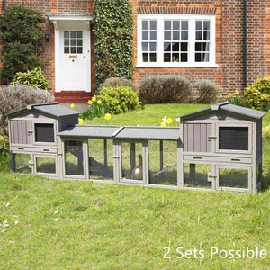 34'' H x 58'' W x 21'' D Weather Resistant Hutch with Ramp