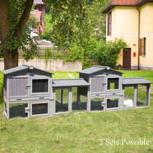 Load image into Gallery viewer, 34&#39;&#39; H x 58&#39;&#39; W x 21&#39;&#39; D Weather Resistant Hutch with Ramp
