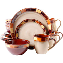 Load image into Gallery viewer, Weller 16 Piece Dinnerware Set, Service for 4  7211
