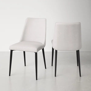 Wes Side Chair in White (Set of 2)