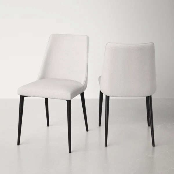 Wes Side Chair in White (Set of 2)