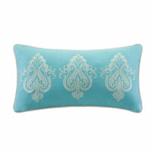 Load image into Gallery viewer, California King Teal West Broadway Comforter Set (SB1721)
