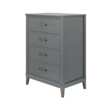 Load image into Gallery viewer, Graphite Gray Westerleigh 4 Drawer 29.68&#39;&#39; W Chest
