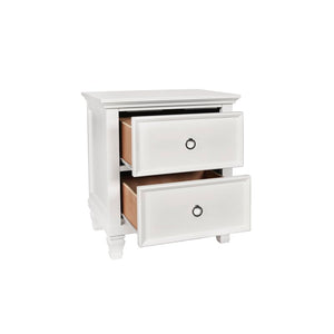 Westhampton 27.5'' Tall 2 - Drawer Solid Wood Nightstand