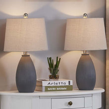 Load image into Gallery viewer, Wharton Ceramic Table Lamp (Set of 2)

