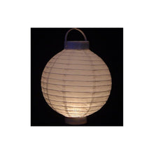 Load image into Gallery viewer, White 1 -Bulb Battery  Powered Integrated LED Outdoor Hanging Lantern (Set of 4) 5334RR
