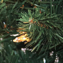 Load image into Gallery viewer, Green Spruce Artificial Christmas Tree with 300 Clear/White Lights #2232HW
