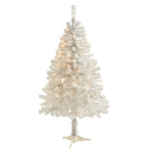 Load image into Gallery viewer, White Pine Artificial Christmas Tree with 450 Clear Lights (SB925)

