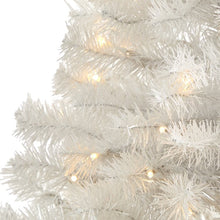 Load image into Gallery viewer, White Pine Artificial Christmas Tree with 450 Clear Lights (SB925)
