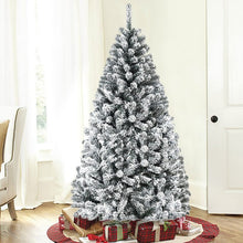 Load image into Gallery viewer, 6&#39; H White Realistic Artificial Pine Christmas Tree
