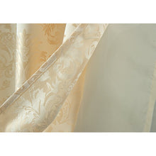 Load image into Gallery viewer, Whitstran Polyester Semi-Sheer Curtain Panel, (Set of 3)
