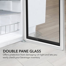 Load image into Gallery viewer, 120 Cans Freestanding Beverage Refrigerator with Lock

