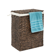 Load image into Gallery viewer, Wicker Foldable Water Laundry Basket 7528RR
