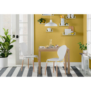 White Wickes 3 Piece Floating Shelf 2821AH