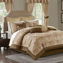 Load image into Gallery viewer, Wightmans Paisley 24 Piece Comforter Bed-in-a-bag 158AH
