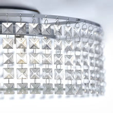 Load image into Gallery viewer, Wilber 6 - Light 16&#39;&#39; Shaded Drum Flush Mount
