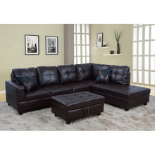 Load image into Gallery viewer, Wilhelmine Vegan Leather Sectional (Sofa Piece Only)
