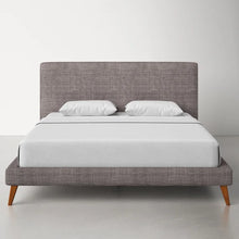 Load image into Gallery viewer, Williams Upholstered Low Profile Platform Bed queen (2 BOXES)
