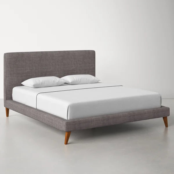 Williams Upholstered Low Profile Platform Bed queen (2 BOXES)