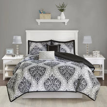 Load image into Gallery viewer, Williamsville Microfiber Reversible Traditional Comforter Set full/queen
