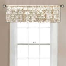 Load image into Gallery viewer, Willingham Solid Color Scalloped 70&#39;&#39; Window Valance CG153
