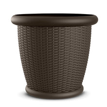 Load image into Gallery viewer, Willow 2-Piece Resin Pot Planter Set (Set of 2) 5035RR
