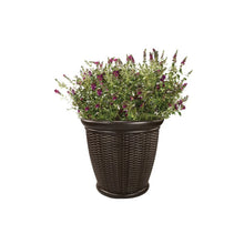 Load image into Gallery viewer, Willow 2-Piece Resin Pot Planter Set

