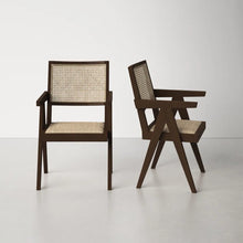 Load image into Gallery viewer, Dark Brown Wilson Arm Chair (Set of 2)
