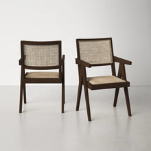 Load image into Gallery viewer, Dark Brown Wilson Arm Chair (Set of 2)
