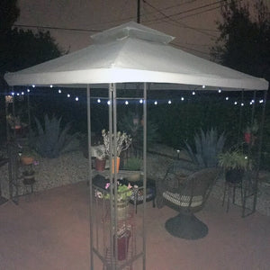 Wiltshire 20'' Outdoor LED Solar Powered 30 Bulb Globe String Light