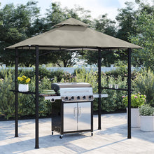 Load image into Gallery viewer, Winchelsea 8 Ft. W x 5 FT. D Metal Grill Gazebo Gazebo 2560CDR
