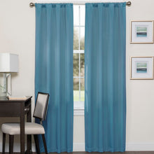 Load image into Gallery viewer, Windall Solid Blackout Thermal Rod Pocket Single Curtain Panel Set of 3 - GL481
