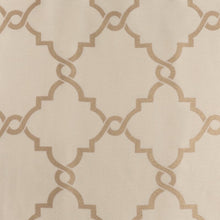Load image into Gallery viewer, Winnett Geometric Semi-Sheer Grommet Curtain Set of 4 GL65
