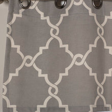 Load image into Gallery viewer, Gray Winnett Light-Filtering 50 Curtain Valance (set of 2) 7032
