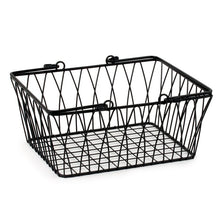 Load image into Gallery viewer, Montanez Twist Handled Metal/Wire Basket (set of 2) 127ms
