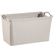 Load image into Gallery viewer, Wire Frame Fabric Storage Bin set of 3 4869RR
