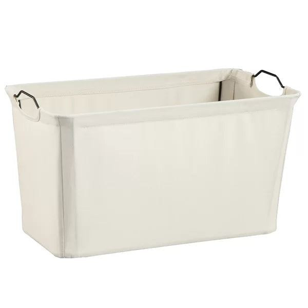 Wire Frame Fabric Storage Bin, set of 4