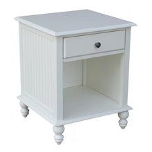 Load image into Gallery viewer, Witherspoon 27.1&#39;&#39; Tall Solid Wood End Table with Storage
