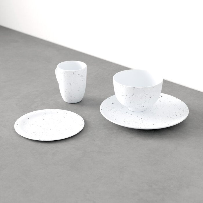 Withyditch Speckle 16 Piece Dinnerware Set, #6217