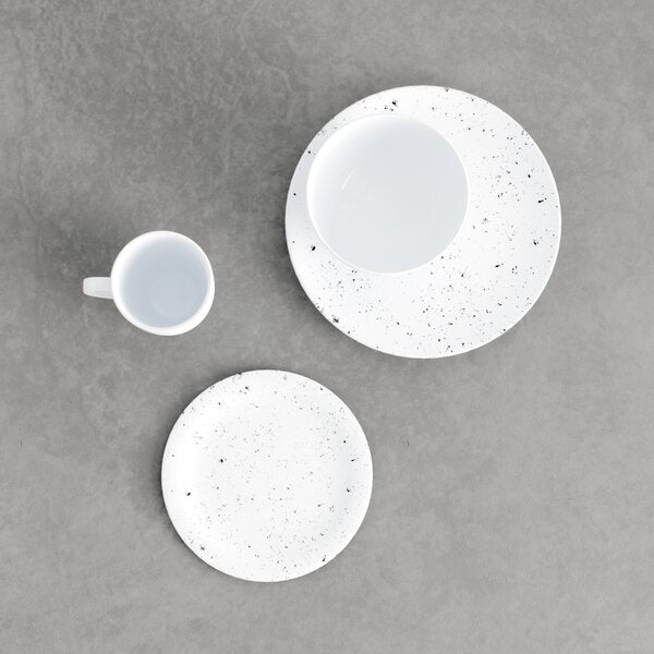 White Withyditch Speckle 16 Piece Dinnerware Set(2435RR)