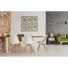 Load image into Gallery viewer, Wood Framed Wall Decor with Fern Fronds (Set of 6 Designs) - 13.75&quot; x 19.75&quot;

