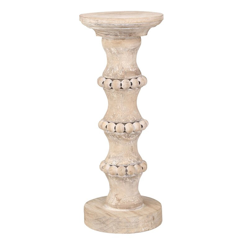 Wood Candlestick 5505RR