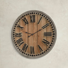 Load image into Gallery viewer, Wood Wall Clock
