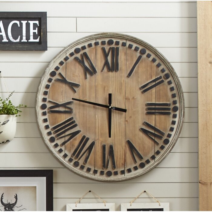 Wood Wall Clock