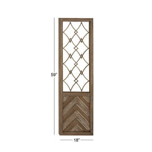 Load image into Gallery viewer, Wood and Metal Wall Décor #1234HW
