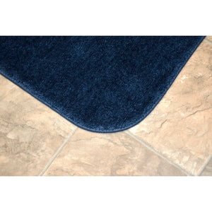 30" x 50" Navy Woodacre Bath Rug