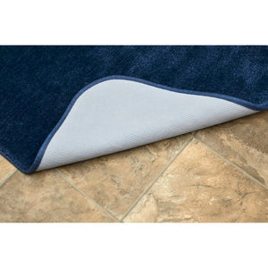 30" x 50" Navy Woodacre Bath Rug